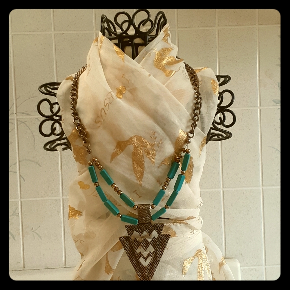 Tribal-Inspired Vintage Necklace